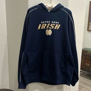 Notre Dame embroidered hoody sweatshirt